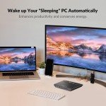 Dual Monitor KVM Switch 4K HDMI & USB