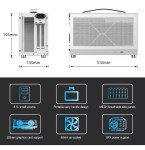 Mini-ITX Gaming Case with USB 3.0 Type-C