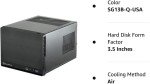 SilverStone Mini-ITX Ultra Compact PC Case