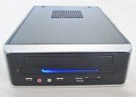 Compact Black Mini ITX Desktop PC Case with PSU