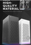 Darkflash DLH21 White Mini-ITX PC Case