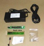 Compact Black Mini ITX Desktop PC Case with PSU