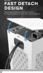 Darkflash DLH21 White Mini-ITX PC Case