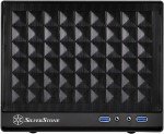 SilverStone Mini-ITX Case with Front Panel Black