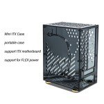 Compact Mini ITX Case with 360° Cooling