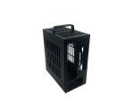 Small Black Mini-ITX Gaming PC Case with Riser