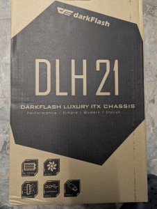 Darkflash DLH21 Mini-ITX PC Case - White DARKFLASH LUXURY ITX CHASSIS