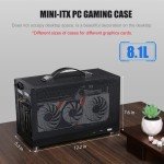 S300 Mini-ITX Gaming PC Case with USB-C Port