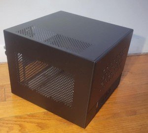 MINI ITX PC Case - Supports ITX Motherboard, ATX PSU, 200mm GPU