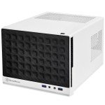 Compact Mini-ITX Computer Case with Mesh Front