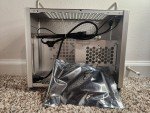 B2 Plus Mini ITX PC Case in Silver