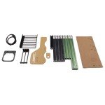 Mini ITX ATX Aluminum Open Frame PC Case