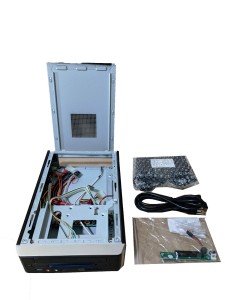 Compact Mini ITX Desktop Case with Slim Features
