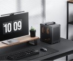 C6-ITX Compact Black Mini ITX PC Case