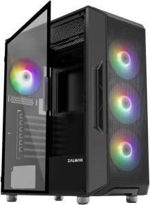 Zalman i3 NEO ATX Mid-Tower Case with RGB Fans