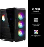 Zalman i3 NEO ATX Mid-Tower Case with RGB Fans
