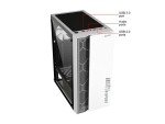 DIYPC DIY-S08-W White ATX Mid Tower Case