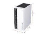 DIYPC DIY-S08-W White ATX Mid Tower Case
