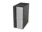DIYPC Black ATX Mid Tower Case with Glass