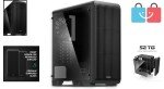 Black Mid-Tower PC Case with Dust Filters