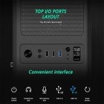 Black Mid-Tower PC Case with Dust Filters