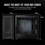 5000D Airflow Mid-Tower ATX PC Case - Black