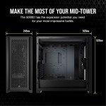 5000D Airflow Tempered Glass ATX PC Case