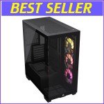 3500X ARGB Mid-Tower PC Case for Reverse Motherboards