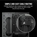 5000D Airflow Mid-Tower ATX PC Case - Black
