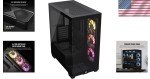 3500X ARGB Mid-Tower PC Case for Reverse Motherboards