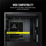 5000D Airflow Mid-Tower ATX PC Case - Black