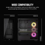3500X ARGB Mid-Tower PC Case for Reverse Motherboards