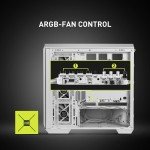 MSI MAG PANO M100R MicroATX White PC Case