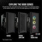 5000D Airflow Tempered Glass Mid-Tower Case