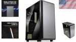 Airflow-Optimized Mid-Tower Case for Gaming
