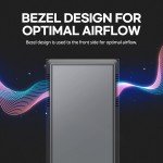 Airflow-Optimized Mid-Tower Case for Gaming