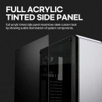 Airflow-Optimized Mid-Tower Case for Gaming
