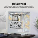 3500X Mid-Tower ATX Case with Glass Panels