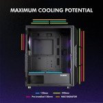 Zalman i3 NEO ATX Gaming PC Case with RGB Fans