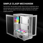 White ATX Mid Tower Gaming PC Case