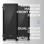 S3 ATX Mid Tower Gaming PC Case