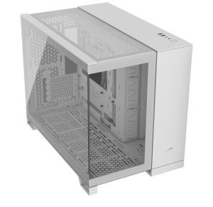 2500X Mid-Tower Dual Chamber PC Case - White ebay