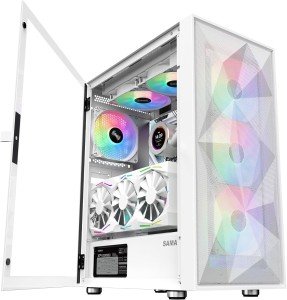 3509 ATX Mid Tower Case with Steel Mesh Panel