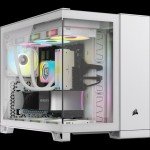 2500X White Mid-Tower Dual Chamber PC Case