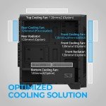 S3 ATX Mid Tower Gaming PC Case