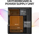 Mid Tower Gaming Case with 120mm Fan