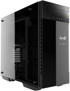 IN WIN 509 Black / Grey SECC / Tempered Glass ATX Full Tower Computer Case ATX