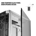 Segotep Phoenix T1 White Full-Tower Gaming Case