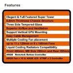 PHOENIX Full Tower Gaming PC Case