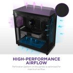 NZXT H6 Flow Mid-Tower Case with Glass Panels
